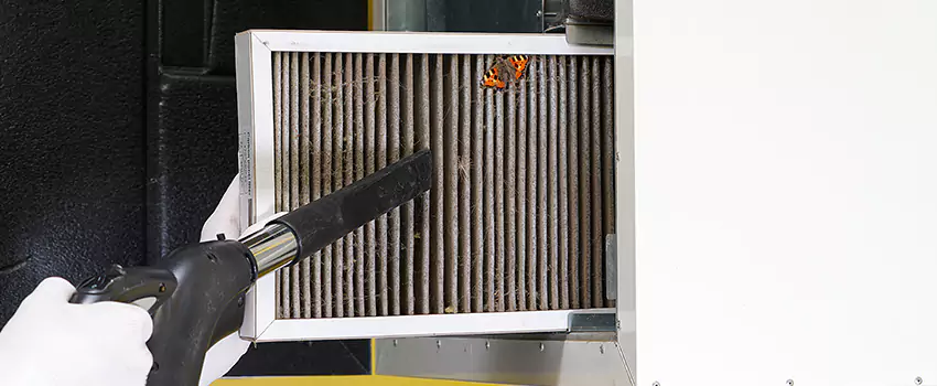 Clogged Air Duct Cleaning Process in Vista, CA