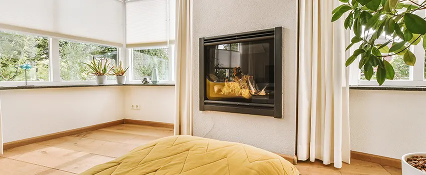 Residential Fireplace Ceramic Glass Installation in Vista, CA