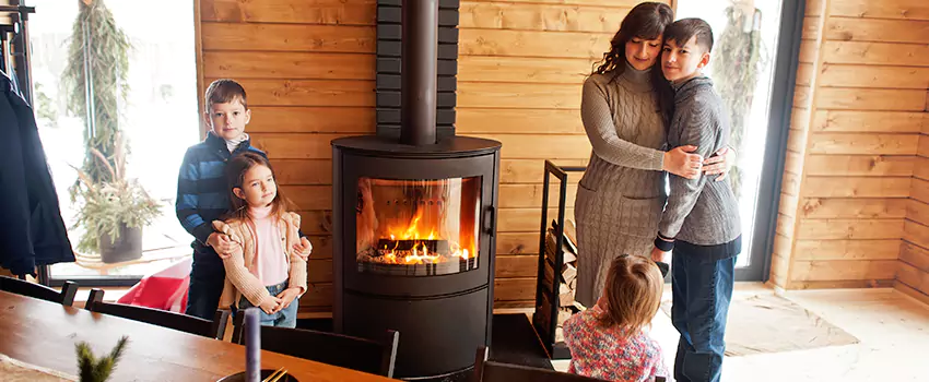 Morso Cast Iron Fireplace Insert Installation in Vista, California