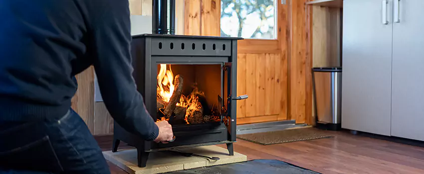 Open Hearth Wood Fireplace Installation in Vista, CA