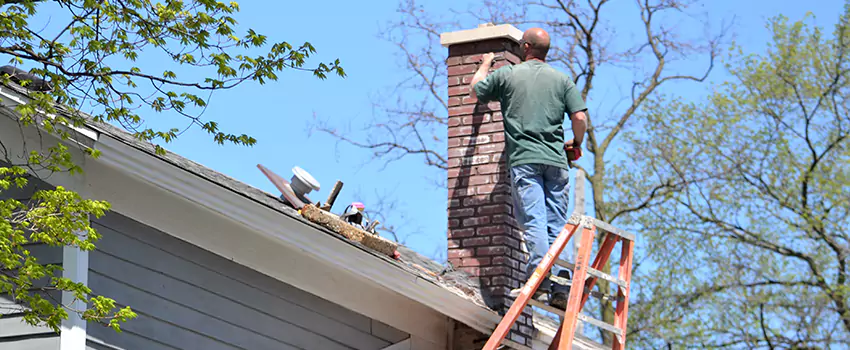 Vinyl and PVC Chimney Flashing Installation in Vista, CA