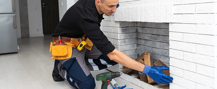 Fireplace Damaged Damper Frame Repair Services in Vista, California